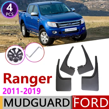 Mudflap pre Ford Ranger T6 2011~2019 Blatník Mud Guards Klapka Blatníka Splash Klapky Blatníky Príslušenstvo 2012 2013 2016