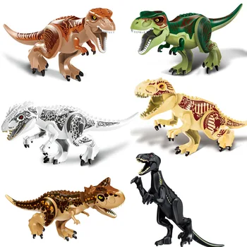 Montáž Dinosaura Stavebné Bloky obrázok Model Hračky Jurský Dinosaurov Svete Pterosaurs Rex Údaje Tehly Hračka pre Deti Darček