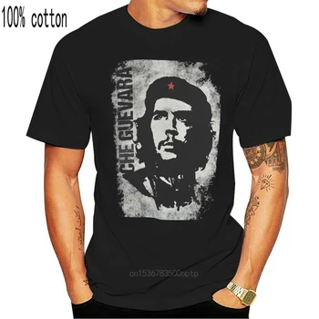 Pánske Che Guevara Vintage T-Shirt Ernesto Diplomat Partizánske Leader Lacné módne krátke rukávy T-shirt