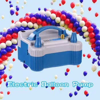 Pripojte Prenosné Double Hole Nafukovacie Elektrické Nafukovacím Vzduchu Balón Dúchadlo Čerpadla Vysokého Napätia Double Hole Nafukovacím Stroj