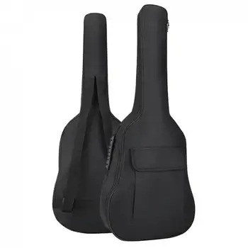 36 Palcový Guitar Bag Prípade Gig Bag Dvojité Popruhy Oxford Tkanina Podložky 5mm Bavlna Zahusťovanie Mäkký Kryt Vodotesný Batoh