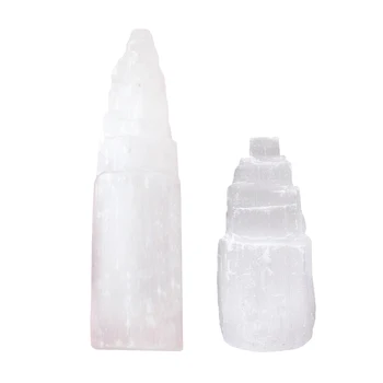 Malé Selenite Crystal 6 / 10 CM Veľké Selenite Mrakodrap Selenite