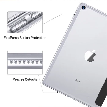Prípad tabletu Apple iPad Pro 11 2018 A1979 A1980 A1934 A2013 Tri-fold Flip PU Kožené Kryt Pre iPad Pro 11 2020 A2228 A2230