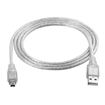 IEEE 1394 kábel - 9pin FireWire Kábel 800/4 pin 9pin na 4pin pre Tlačiareň Videokamera DV Skenera, FireWire, USB konvertor
