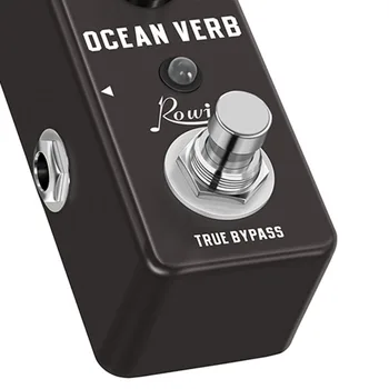 Ocean Sloveso Digitálny Reverb Gitarová Efekt Pedál 3 Režimy Izba/Jar/Leskom