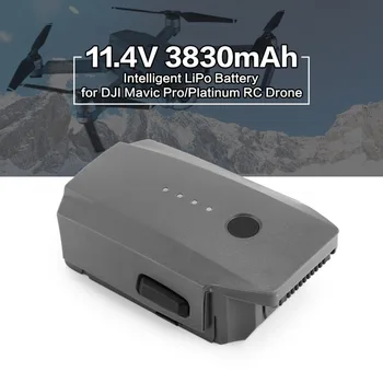 11.4 V 3830mAh 3S Inteligentné Náhradné Letu LiPo Batérie, Náhradné Diely pre DJI Mavic Pro Platinum FPV Quadcopter RC Drone