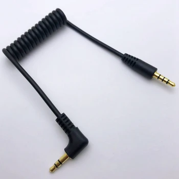 Nové 3,5 mm o Kábel - Dual Muž 3,5 mm TRRS na TRS Univerzálny Kábel pre Mikrofóny