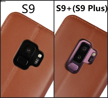 Luxusné peňaženky obal pre Samsung Galaxy S9+ Plus / S9 ochranné puzdro pu Kože flip puzdro pre Samsung SM-G960F G965F GG