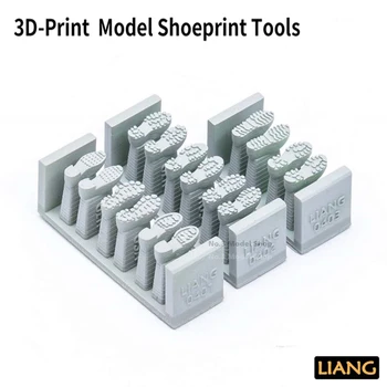1/35 Miniatúrny Model Modelovanie Scenárov Moderné A WW2 3D Tlač Shoeprint Nástroje Scény Príslušenstvo