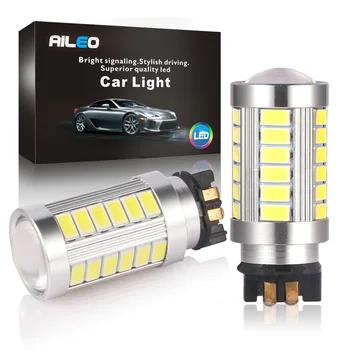 AILEO Canbus OBC PW24W LED PWY24W Žiarovky Pre Audi Skoda, BMW, Volkswagen Zase Signálne Svetlá alebo Svetlá pre Denné svietenie Biela žltá