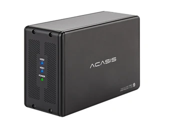 ACASIS DT-3608 Desktop 3.5-inch Dual-SATA port, Sériový Port, na USB3.0 Mobilný Pevný Disk Array Poľa RAID Pevného Disku Box