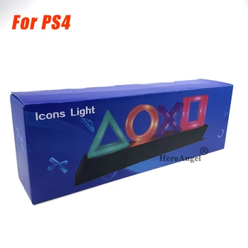 2020 Hlasové Ovládanie Hry Ikonu Svetlo pre PS4 pre Playstation Hráč Obchodné Farebné Osvetlenie Dropshipping