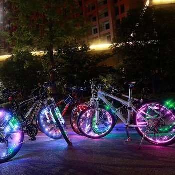 Nepremokavé Cyklistické Hovoril Svetlo 6 Farieb String Noc Na Koni Dekoratívne Osvetlenie, Bezpečnostné Výstražné Svetlá Vonkajšie Cyklistické Príslušenstvo