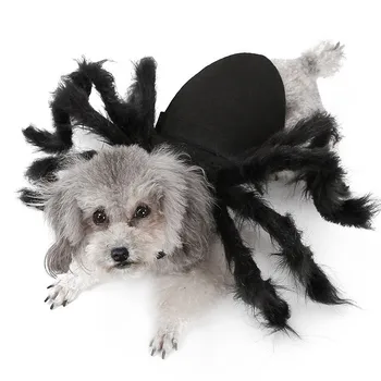 Pet Kostým na Halloween Spider Premenenia Zdobiť Roztomilý Pes Halloween Kostým Osobnosti Zábavné Halloween Kostým pre Mačky