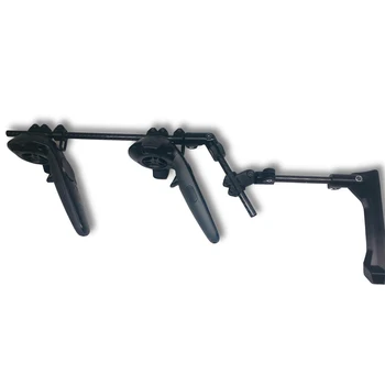 VR Hre Streľbe Zbraň Dvojité Rukoväť Radič Nastaviteľný Držiak pre HTC VIVE VR Headset Príslušenstvo Magnetický Držiak Pištole
