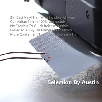 Pre Objektív Pokožky Odtlačkový Protector Sony FE 35 f1.4 ZA Anti-scratch Pokožky Zábal Film Nálepky