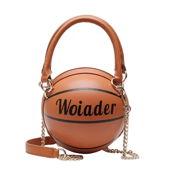 Peňaženky a kabelky Kolo basketbal tvar dámske kabelky sac hlavný femme ženy taška kabelka crossbody tašky pre ženy