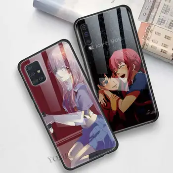 Anime Budúcnosti Denník Sklo puzdro pre Samsung Galaxy A50 A71 A51 5G A70 A10 A31 M51 A41 A21s A40 A91 A30 A11 M31 A72 Kryt Telefónu