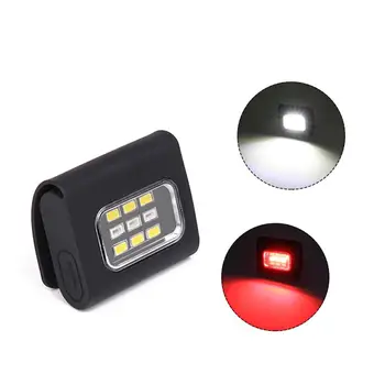 Vonkajšie Športové svietenie COB LED Nočné Beží Baterka Výstražné Svetlá USB Nabíjanie Hrudníka Lampa Bezpečnosti Jogging Baterka