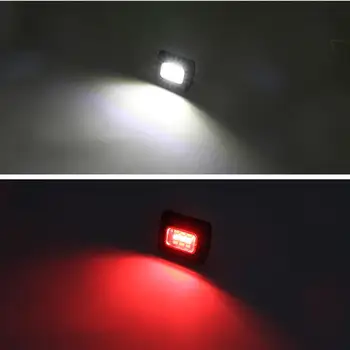Vonkajšie Športové svietenie COB LED Nočné Beží Baterka Výstražné Svetlá USB Nabíjanie Hrudníka Lampa Bezpečnosti Jogging Baterka