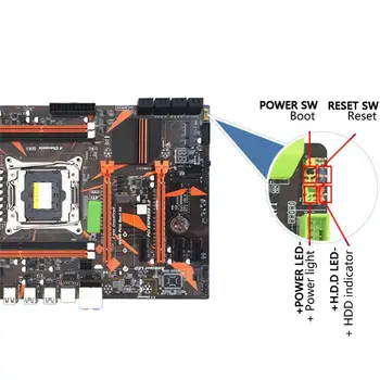 X99 2011-V3Pin DDR3 Stolný Počítač Doske Doske pre E5 2678V3 CPU