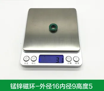 100ks 16*9*5mm Proti zaseknutiu Core Filter Cievky Mangánu, zinku Zelený Magnetický Krúžok Feritov