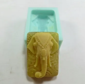 QT0030 silikónové formy slon mydlo silikónové formy na mydlo tvorby plesní aróma kameň formy potravinársky PRZY