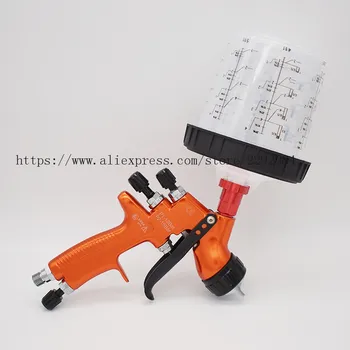 Profesionálna Pneumatická Striekacie Pištole TE HVLP 1.3 mm tryska pre Automobilový Opravy Maľby