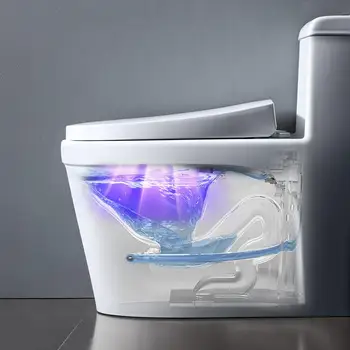 Nové Xiaoda UV Sterilizáciu UVC+Ozónu Auto Sterilizácia Vodotesné Svietidlo Pre Domácnosť, Toaletné Dezinfikovať Deodorizer Svetlá