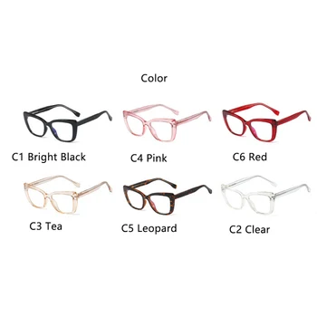 Móda Transparentné Počítač Okuliare, Optické Krátkozrakosť Blbecek okuliare rámy pre ženy Modré svetlo filter chráni oči Okuliare