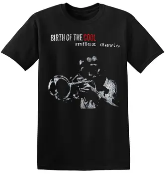 Miles Davis Tričko Cool Retro Black Dejiny Jazzovej Hudby Kapely Unisex Tee 4-A-157 Nová Značka-Oblečenie Tričká