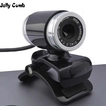 Jelly Špirála HD Webcam 640*480 Riešenie Napájania Web Kameru s Mikrofónom na Zníženie Hluku, Web Kamera na Počítač PC, Notebook Ploche