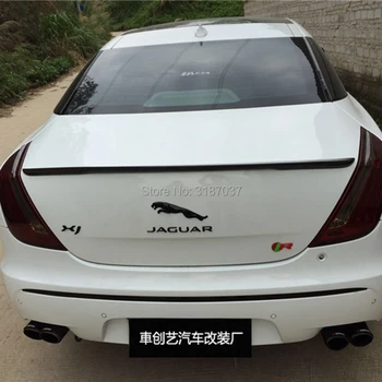 Jaguar XJ 2011-2017 Auto Styling Uhlíkových Vlákien Zadný Strešný Spojler Krídlo Trup Pery Boot Kryt Auto Styling