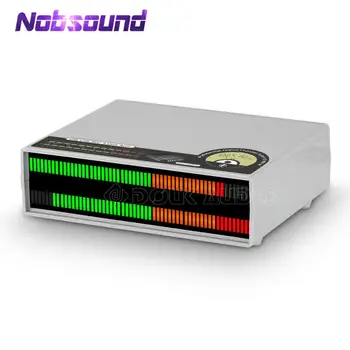 Nobsound 56 Bit MIC LED Hudba Zvukového Spektra Displej, Stereo Zvuk Úrovni VU Meter Audio Lampy na Zosilňovače