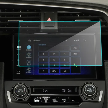 Auta GPS Navigácie Kalená Oceľ Ochranné Fólie Pre Honda Civic 10. 2021 Ovládanie LCD Displej Auto Nálepky