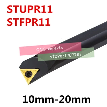 1PCS 10 mm 12 mm 14 mm 16 mm 20 mm STFPR11 STUPR11 S12M-STFPR11 S16Q-STFPR11 S12M-STUPR11 CNC sústruhov Nástroje Oblek pre TPMT110304