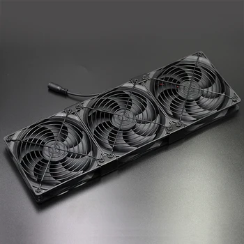 220V rýchlosť priemyselné prípade skrinka vysoká kvalita asic bitcoin Baník chladnejšie chladenia Vodou chladený riadok pc 120mm ventilátor router chladič