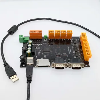 MACH3 Rytie Stroj 4 Osi CNC Breakout Rada Rozhranie USB Ovládač Motion Controller