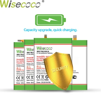 Wisecoco BAT17654060 5150mAh Batérie Pre Doogee MIX 2 Telefón Výmena Batérie + Sledovacie Číslo