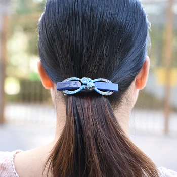 Dievčatá pokrývku hlavy kórejský roztomilý sponky do vlasov vintage čela vlasy barrette módne drahokamu doplnky do vlasov pre ženy