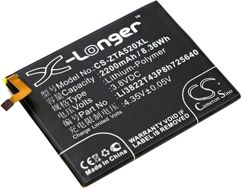Cameron Čínsko 2200mAh Batérie Li3822T43P8h725640 pre ZTE BA510, Čepeľ A510