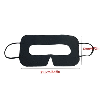 100 Ks Hygieny VR Maska Pad Black Jednorazové Očná maska na Vive 3D Virtuálne Realit 1XCB