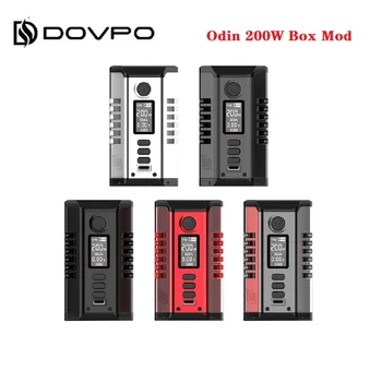 NOVÉ Dovpo Odin 200W Box Mod wi/ Max 200W Výstupný 0.96 palcový TFT Obrazovky OLED Box Mod Pary E-cigs VS Swag 2/Gen Mod/vinci / Vrchné