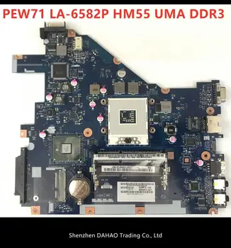 LA-6582P Pre Acer aspire 5742G 5733 5742Z 5733Z 5742 Notebook Doske MBRJY02002 PEW71 LA-6582P HM55 UMA DDR3 celý test