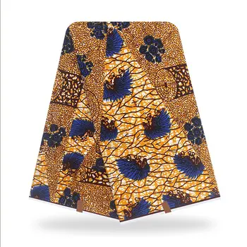 Bavlna vysokej kvality afriky textílie veľkoobchod 2019 reálne vosk naozajstný tissu ankara textílie afriky vosk vytlačí textílie