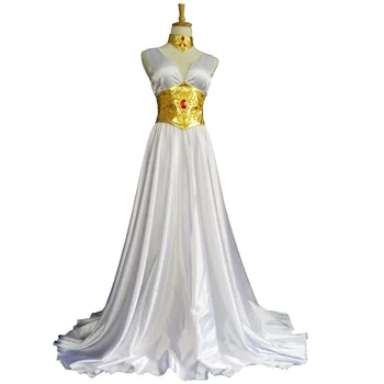 2017 Saint Seiya Legenda Svätyne Cosplay Kostým Athena Cosplay Šaty