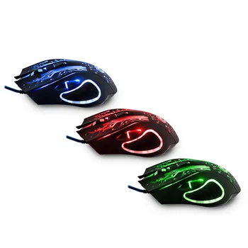 Značka Odolná Myš herné myši 2400DPI LED Optické 6D USB Káblové Herné Hry Myš Pre Notebook PC Hry
