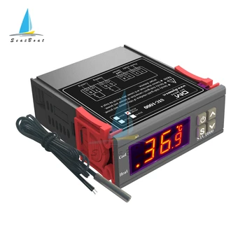STC-1000 220V 24V 12V Digitálny Regulátor Teploty LED Termostat Prepínač Thermoregulator pre Inkubátor Relé Kúrenie Chladenie