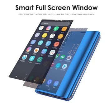 Realmi 7 Pro Prípade, Smart Mirror Zobraziť Flip Telefónu Kryt Pre Oppo Realme7 Realme7pro Realme7i Realmy 7 Pro 7pro 7i Knihy, Stojan prípade