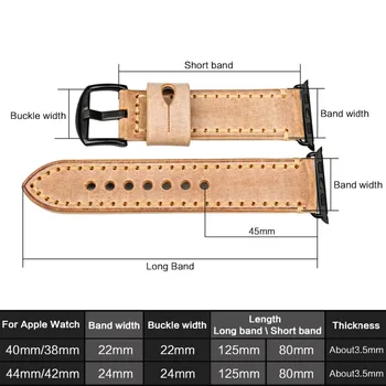 MAIKES Sledovať Príslušenstvo originálne kožené hodinky remienok pre Apple hodinky kapela 42mm 38mm iwatch 44 mm 40 mm series 5 4 3 2 1 watchbands